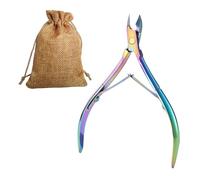 MisFun Alicates Uñas Pies, Corta Cuticulas Profesional, Cortauñas Profesional, Alicate Cuticulas, con Bolsa de Almacenamiento, Cortes Suaves, para Uñas Encarnadas y Gruesas (Multicolor)