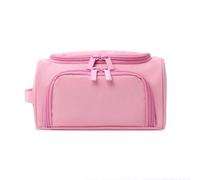 MisFun Estuche Lapices, Estuche Escolar Grande Capacidad Estuche, Bolsa de Lápiz Organizador de Papelería, Estuches Escolares Pencil Case, Bolsa Organizador de Papelería Oficina (Rosa)