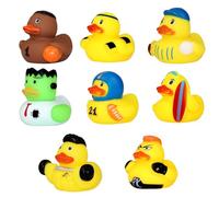 MisFun Patos De Goma, Patitos Juguetes Bañera, Juguetes De Pato Goma Patito A Flote Amarillo, Flotante Patos De Goma Bañera Lindo Juguetes Pato, Patitos De Goma Baño, para Fiestas