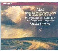 Misha Dichter, piano: klavier - Liszt: The 19 Hungarian Rhapsodies (UK Import)