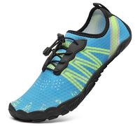 Mishansha Barefoot Escarpines Hombre Verano Zapatos de Agua Mujer Azul Claro 43