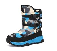 Mishansha Botas de Nieve Niña Niño Zapatos Calientes | Botas Unisex-niños Invierno，Cómodo con Forro，Impermeables，Antideslizante，para Actividades Como Camping，Esquí，Excursiones