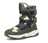 Mishansha Botas de Nieve Niña Niño Zapatos Calientes Verde 35EU