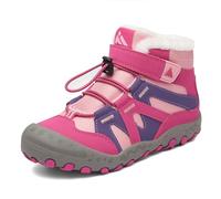 Mishansha Botas de Nieve Niños Cómodo con Forro Acolchado Gr.24-38 | Antideslizantes, Flexible, Trekking, Casual, Acampada, Dar un paseo, Zapatos de Senderismo, Invierno