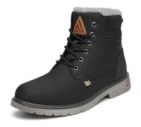 Mishansha Botines Mujer Invierno Cálidos Botas de Nieve Cómodas Zapatos Clásicas Negro 40