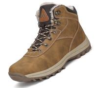 Mishansha Hombre Botas de Invierno Mujer Impermeables Botines de Nieve Deporte Trekking Zapatos 42 EU