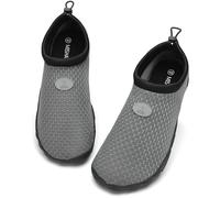 Mishansha Hombres Zapatos de Acuáticos Mujer Escarpines Secado Rápido Antideslizante Zapatos de Agua para Ligeros Respirable para Deportes Acuáticos Gris señal Gr.40
