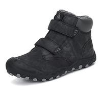 Mishansha Invierno Zapatos Niño Zapatos de Nieve Botas de Trekking Zapatos de Algodón Cálido Niña Calzado Negro 36 EU