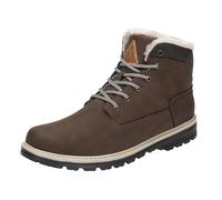 Mishansha Nieve Zapatos de Invierno Hombre C¨¢Lido Fur Forradas Botas Impermeable Adulto C¨®Modo Boots Casual Clasicas Esquiar Caminando Trabajo Fuera de Casa, Marr¨®n 43