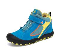 Mishansha Niña Zapatillas de Trekking Cómodas Ligero Botas de Senderismo Transpirables Zapatos de Deporte, Azul Marino 38