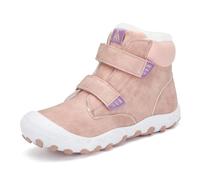 Mishansha Niños Botas de Nieve Niña Calientes Zapatillas Invierno Chica Forro Piel Trekking Zapatos Impermeable Rosa Tallas 36