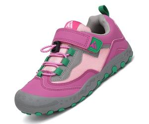 Mishansha Unisex Ligero Zapatillas de Deporte para Niños Niñas Sneakers Transpirable Cómodos Zapatos Casuales, Rosa 26