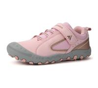 Mishansha Unisex Zapatos de Senderismo Niños Zpatillas para Correr Antideslizante Transpirable Niñas Calzado Deportivo, Rosa Claro 33 EU