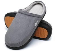 Mishansha Zapatillas de Estar Mujer Hombre Invierno Memory Foam 45 EU