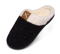 Mishansha Zapatillas De Estar por Casa para Mujer Antideslizante CáLido Invierno Pantuflas Casa Cómodas Suave Memory Foam Slippers,Morado,40/41 EU