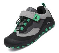 Mishansha Zapatillas de Senderismo Trekking Niño Niña, Flexible Negro 38
