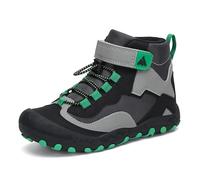 Mishansha Zapatos de Senderismo para Niños Antideslizante Zapatillas Trekking Niña Transpirable Deportivas Al Aire Libre, Negro 35