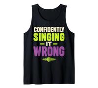Misheard Lyric Humor Singing It Wrong Camiseta sin Mangas