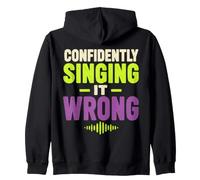 Misheard Lyric Humor Singing It Wrong Sudadera con Capucha
