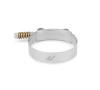 Mishimoto MMCLAMP-3T Abrazadera de perno en T de tensión constante de acero inoxidable, 3, color plateado