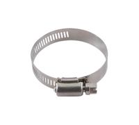 Mishimoto MMCLAMP-WG-27HT - Abrazadera de engranaje sin fin de alto par, 14 mm - 27 mm, 10 unidades, color plateado, juego de 10