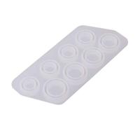 MISHITI colección de moldes de Anillos Planos Hechos a Mano DIY Hacer Anillo de joyería Molde de Silicona Molde de Cristal epoxi