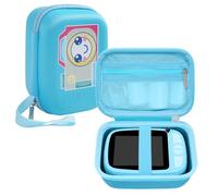 Misilmp Funda para Cámara Instantánea, Funda Protectora para Cámara Compatible con GlobalCrown/Gofunly/Uleway/Hiievpu Cámara Instantánea Infantil para Niños Regalos Organizador Azul (Solo Funda)