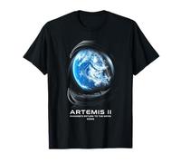 Misión a la Luna 2026 Astronauta Artemis Rocket Artemis 2 Camiseta