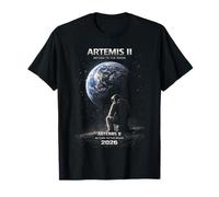 Misión a la Luna Artemisa 2026 Lanzamiento de Cohetes Artemis 2 Camiseta