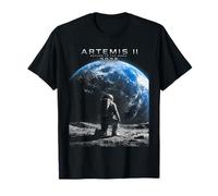 Misión a la Luna Astronauta Artemisa 2026 Cohete Artemis 2 Camiseta