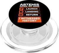 Misión Artemisa 2026 Testigo PopSockets PopGrip para MagSafe