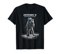 Misión de Astronauta Artemis a la Luna 2026 Cohete Artemis 2 Camiseta