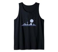 Misión Espacial aterrizando en un Planeta Desconocido Camiseta sin Mangas