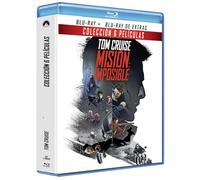 Mision Imposible 1-6 (Blu-ray) Pack 6 peliculas: M:I; M:I-2; M:I-3; M:I-4 Protocolo Fantasma (Ghost Protocol); M:I-5 Nacion Secreta (Rogue Nation); M:I-6 Fallout (+BD Extras)