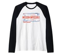 Misión imposible - Exhibición de alto secreto Camiseta Manga Raglan
