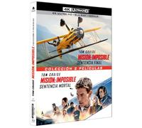 Mision Imposible (Mission Impossible) 7+8 (4K UHD + Blu-ray + Blu-ray Extras) Pack 2 peliculas: Sentencia Mortal (Dead Reckoning) + Sentencia Final (The Final Reckoning) (6 discos) [Blu-ray]