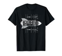 Misión Lunar 2 Más Allá de la Luna y la Exploración Galáctica Volver Camiseta