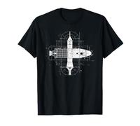 Misión Lunar 2 Más Allá De La Luna Y Volver Visual De Expedición Lunar Camiseta