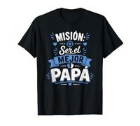 Misión: Ser el Mejor Papá Anuncio de Embarazo Camiseta gráfica económica