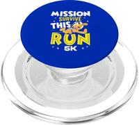 Misión sobrevive a Esta Carrera 5K - Carrera Divertida PopSockets PopGrip para MagSafe