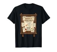 Misiones Disponibles - Pregunta Dentro de Fantasy Role Halloween Camiseta
