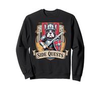 Misiones secundarias Gamer Bulldog francés Medieval Sudadera