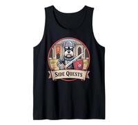 Misiones secundarias Gamer Schnauzer Miniatura Medieval Camiseta sin Mangas