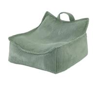MISIOO - Puf para niños, gran bolsa, para niños, material pana, 77 x 67 x 50 cm, tejido lavable, asa para un fácil transporte, construcción estable y suave, calidad