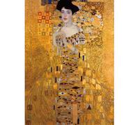 MISITU Puzzle de 1000 piezas para adultos Gustav Klimt Puzzle Retrato de Adele Bloch-Bauer Art Adult Puzzles