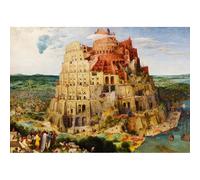 MISITU Puzzle de 2000 piezas para adultos Pieter Bruegel Puzzle Torre de Babel Art Classic Adult Puzzles