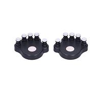 Miskall 2 Piezas Entrenadores de Dedos de Piano, Ejercitador de Agarre Manual Entrenamiento Ergonómico Correctores de Mano de Silicona ABS Herramientas Ortopédicas para