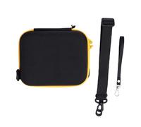Miskall Bolsa de Almacenamiento para cámara, Funda Protectora Duradera de EVA con Correa Cruzada Ajustable para SQ1 6 10 20 40 y C300R Negro Amarillo