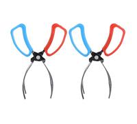 Miskall Metal Fish Gripper, 21.5cm Fish Control Clamp Slip Proof Efficient Easy to Grip Portable Claw Fish Gripper for Freshwater Fish for Most Freshwater Fish Grip Tackle Holder