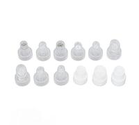 Miskall Punta de Dermoabrasión, 12 piezas Punta de Microdermoabrasión Facial de para Máquina de Belleza de la piel